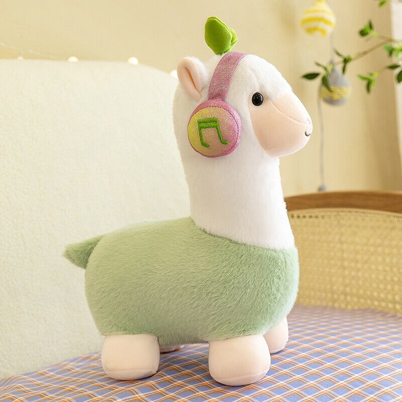 Cute Musical Alpaca Plushie - Kawaiies - Adorable - Cute - Plushies - Plush - Kawaii