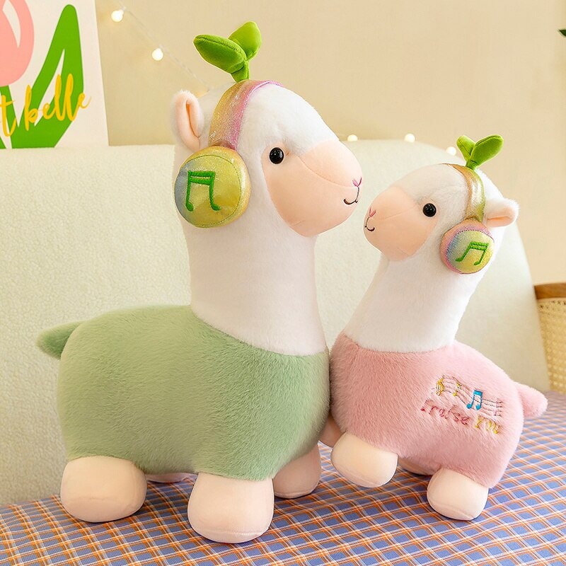 Cute Musical Alpaca Plushie - Kawaiies - Adorable - Cute - Plushies - Plush - Kawaii