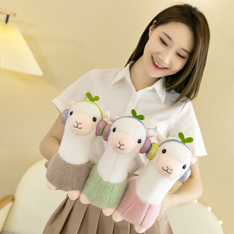 Cute Musical Alpaca Plushie - Kawaiies - Adorable - Cute - Plushies - Plush - Kawaii