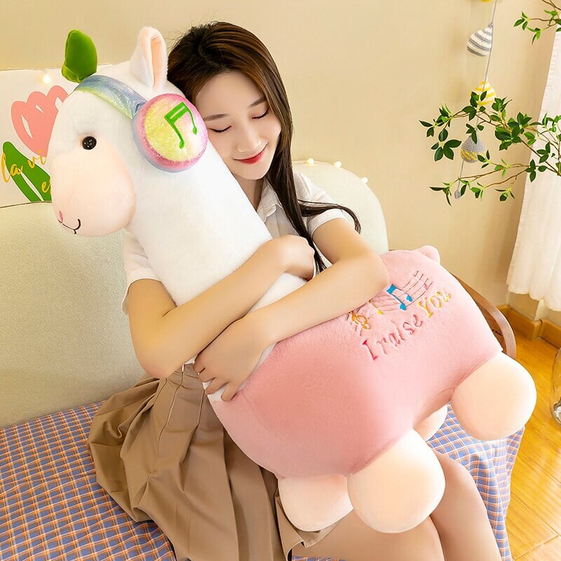 Cute Musical Alpaca Plushie - Kawaiies - Adorable - Cute - Plushies - Plush - Kawaii