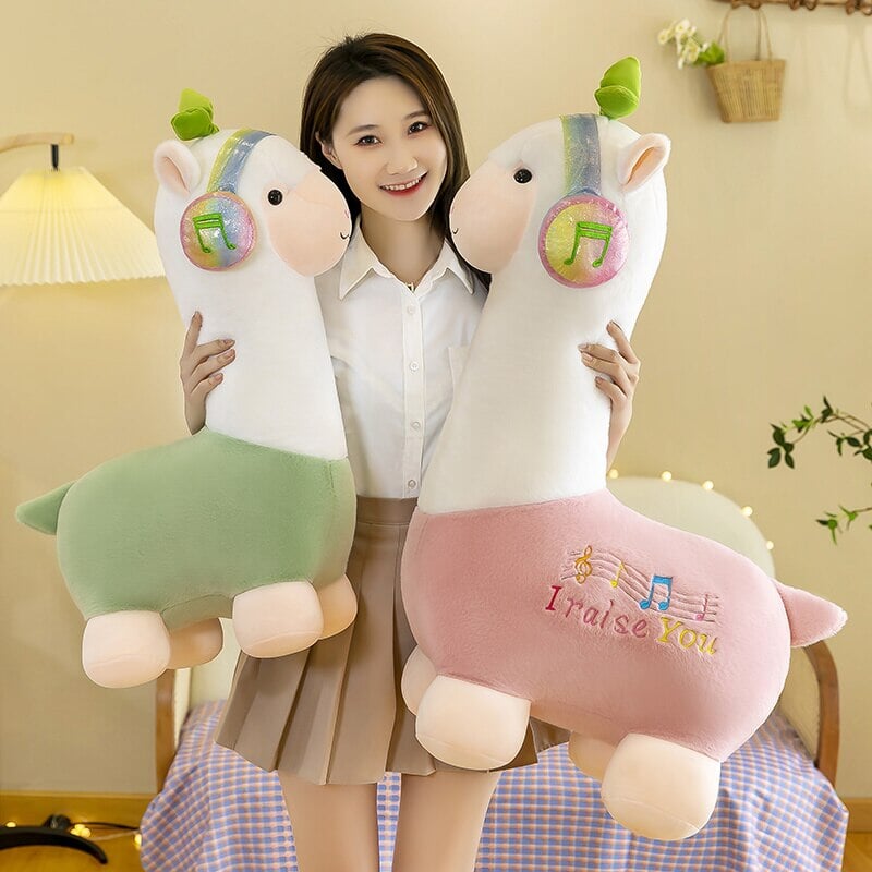 Cute Musical Alpaca Plushie - Kawaiies - Adorable - Cute - Plushies - Plush - Kawaii