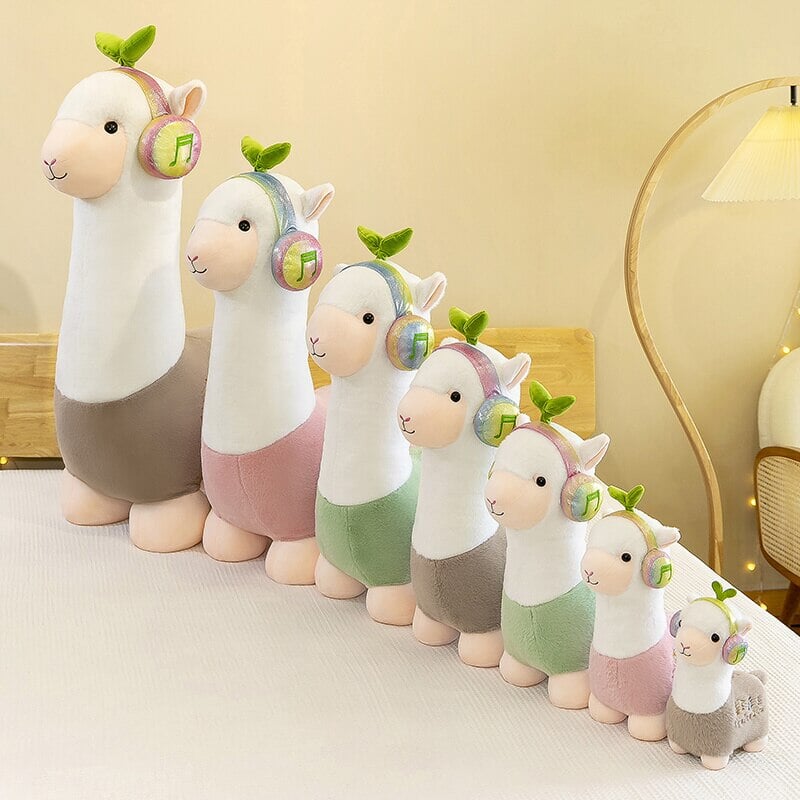Cute Musical Alpaca Plushie - Kawaiies - Adorable - Cute - Plushies - Plush - Kawaii