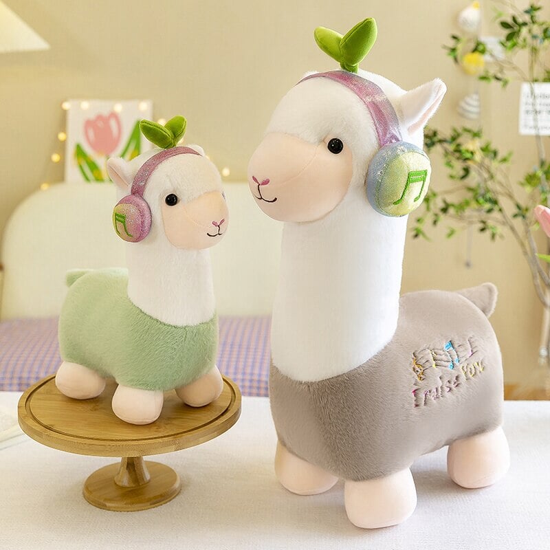 Cute Musical Alpaca Plushie - Kawaiies - Adorable - Cute - Plushies - Plush - Kawaii