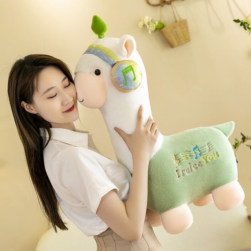 Cute Musical Alpaca Plushie - Kawaiies - Adorable - Cute - Plushies - Plush - Kawaii