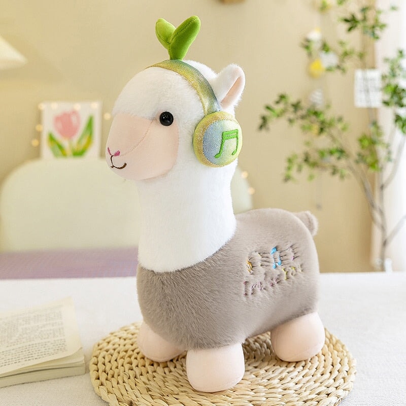 Cute Musical Alpaca Plushie - Kawaiies - Adorable - Cute - Plushies - Plush - Kawaii