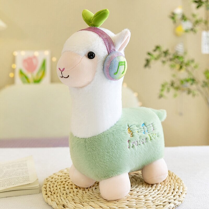 Cute Musical Alpaca Plushie - Kawaiies - Adorable - Cute - Plushies - Plush - Kawaii