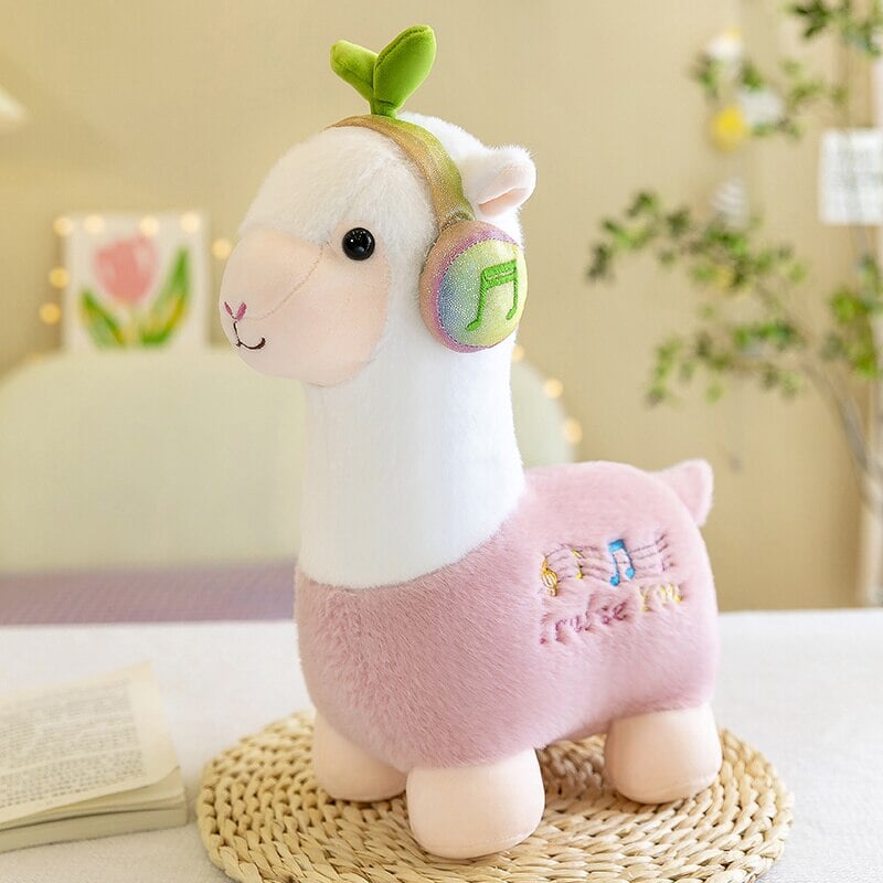 Cute Musical Alpaca Plushie - Kawaiies - Adorable - Cute - Plushies - Plush - Kawaii
