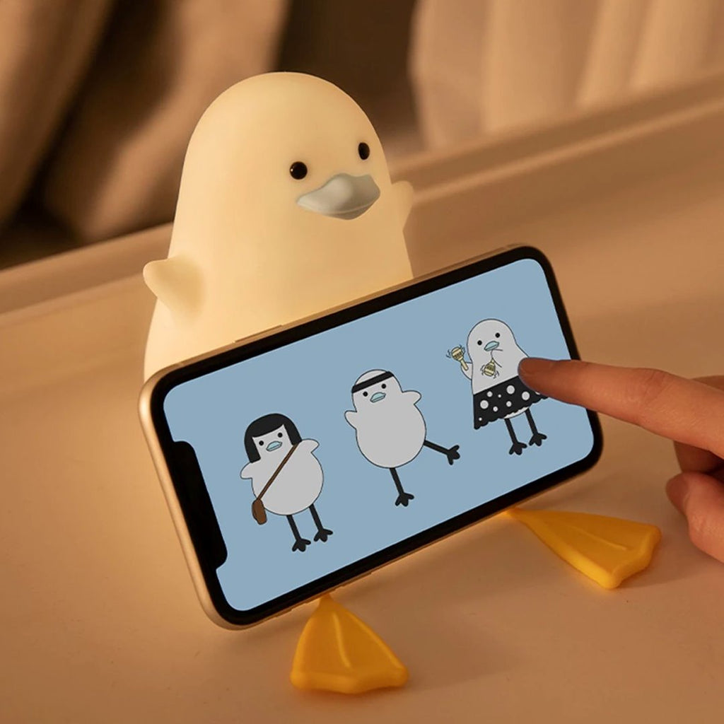 Cute Seagull LED Night Light - Kawaiies - Adorable - Cute - Plushies - Plush - Kawaii