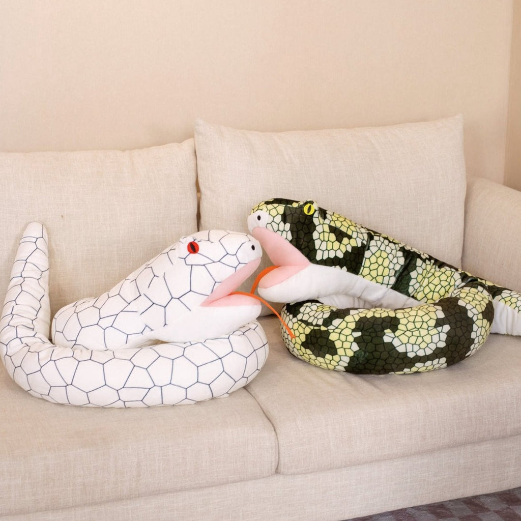 Diablo & Ivy the 63" Snake Plushies - Kawaiies - Adorable - Cute - Plushies - Plush - Kawaii