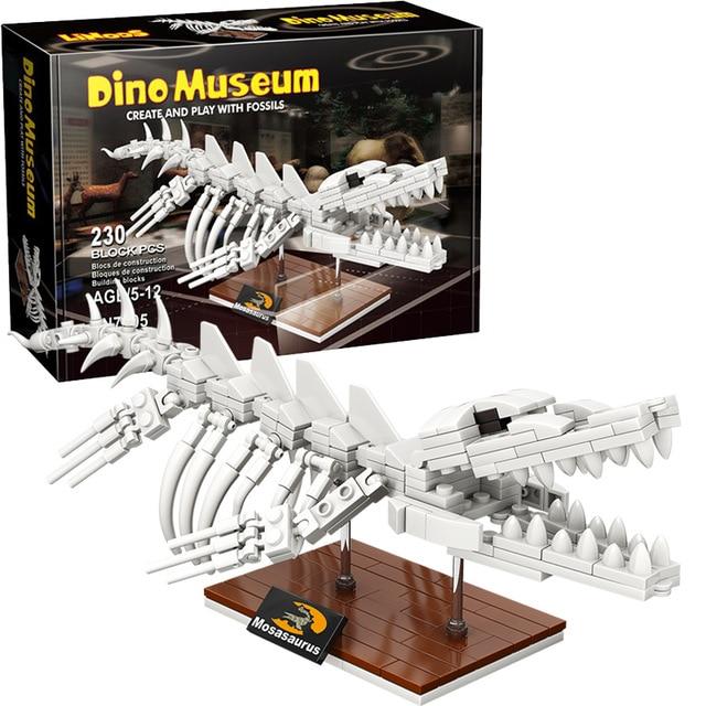 Dinosaur Fossil Skeletons Building Blocks - Kawaiies - Adorable - Cute - Plushies - Plush - Kawaii