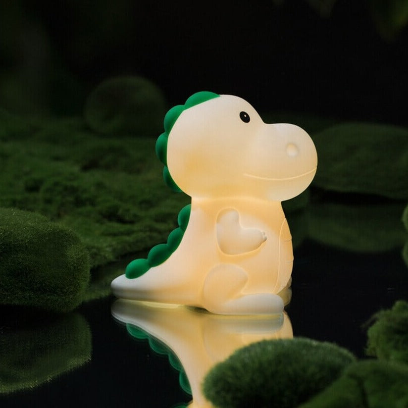 Dinosaur Silicone LED Night Light Cartoon Children - Kawaiies - Adorable - Cute - Plushies - Plush - Kawaii