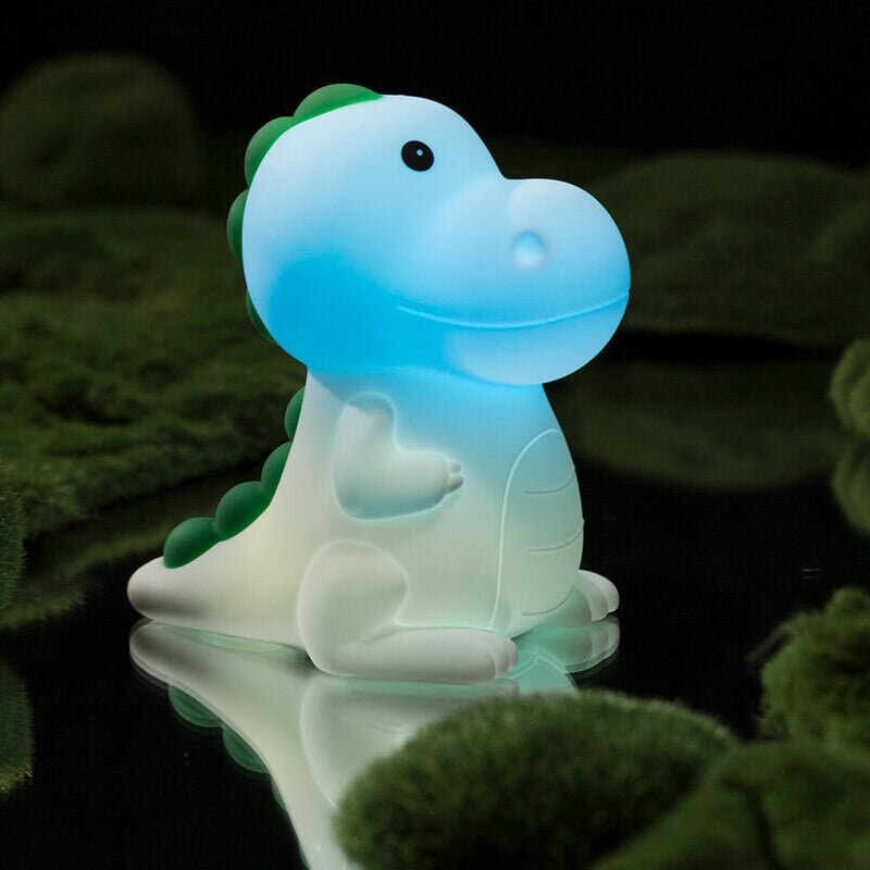 Dinosaur Silicone LED Night Light Cartoon Children - Kawaiies - Adorable - Cute - Plushies - Plush - Kawaii