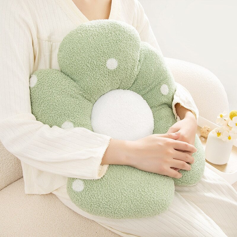Dotted Pastel Flower Cushions - Kawaiies - Adorable - Cute - Plushies - Plush - Kawaii