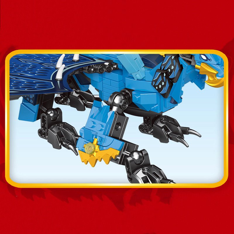 Dragonheart and Blue Thunder Building Blocks  | NEW - Kawaiies - Adorable - Cute - Plushies - Plush - Kawaii