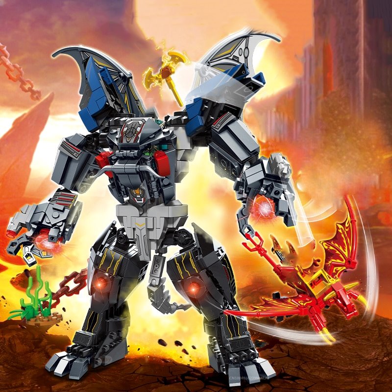 Dragonheart and Blue Thunder Building Blocks  | NEW - Kawaiies - Adorable - Cute - Plushies - Plush - Kawaii