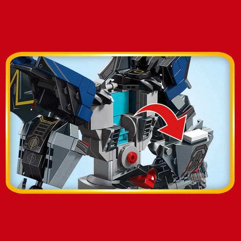 Dragonheart and Blue Thunder Building Blocks  | NEW - Kawaiies - Adorable - Cute - Plushies - Plush - Kawaii