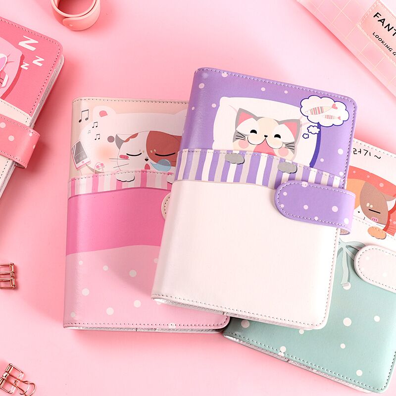 Dreamy Sleeping Cats Journal Set - Kawaiies - Adorable - Cute - Plushies - Plush - Kawaii