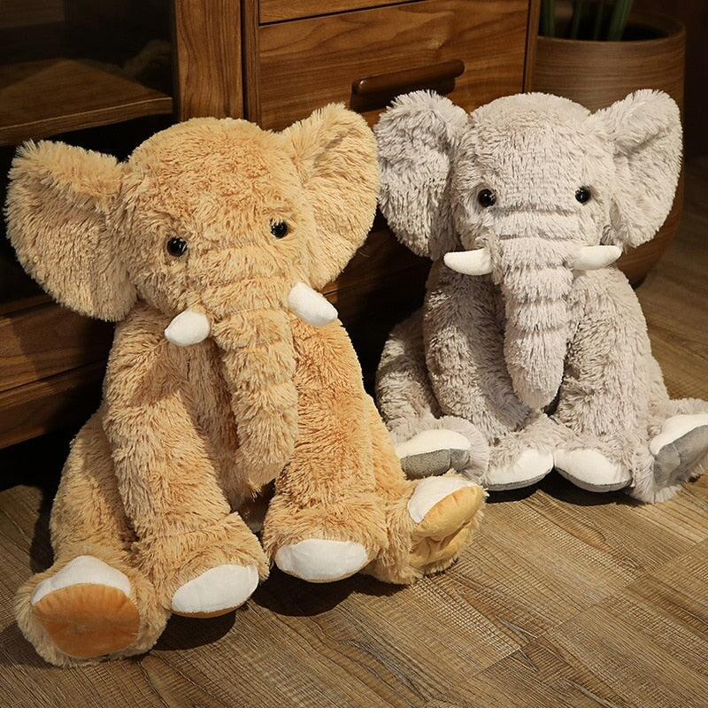 Eco Fluffy Elephant Family - Kawaiies - Adorable - Cute - Plushies - Plush - Kawaii