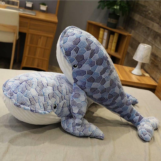 Ed the Giant Whale Plushie - Kawaiies - Adorable - Cute - Plushies - Plush - Kawaii