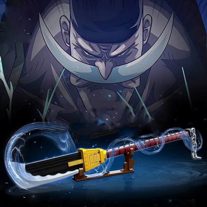 kawaiies-softtoys-plushies-kawaii-plush-Edward Newgate Murakumogiri Guandao Blade and Stand Building Blocks | NEW Build it 