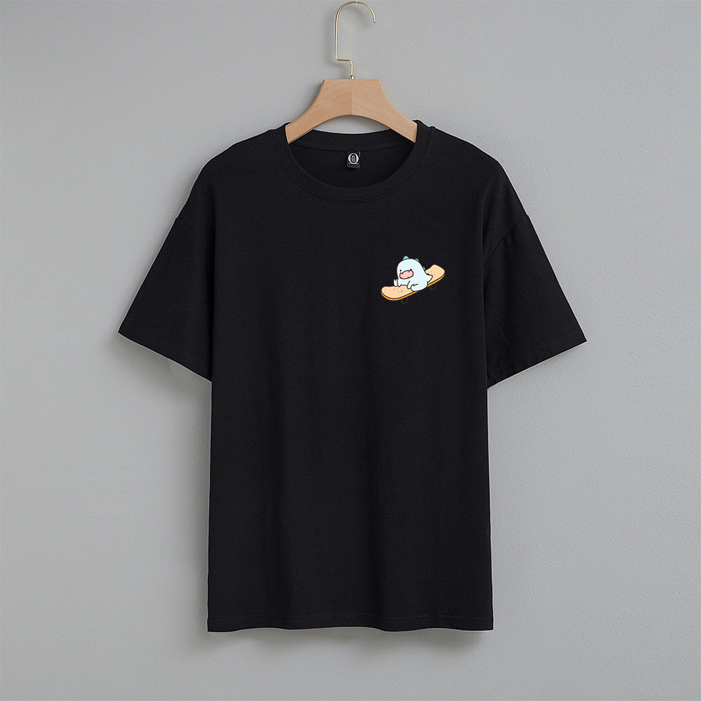 Excited Tato Skateboarding Unisex Tee - Kawaiies - Adorable - Cute - Plushies - Plush - Kawaii