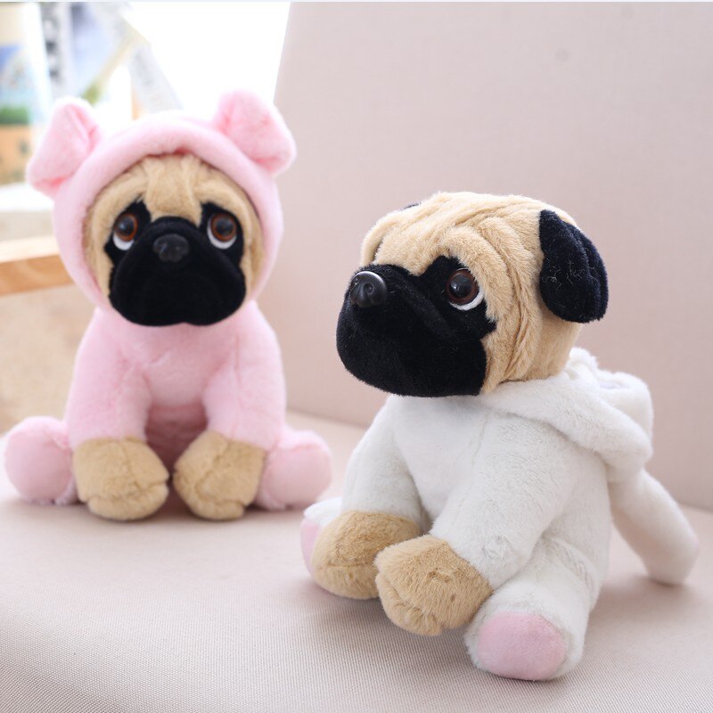 Family of Pug Plushies - Kawaiies - Adorable - Cute - Plushies - Plush - Kawaii