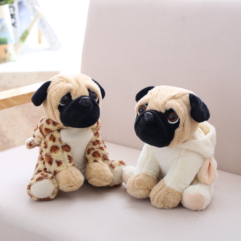 Family of Pug Plushies - Kawaiies - Adorable - Cute - Plushies - Plush - Kawaii