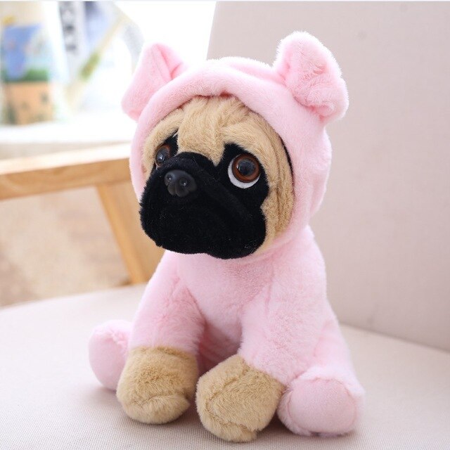 Family of Pug Plushies - Kawaiies - Adorable - Cute - Plushies - Plush - Kawaii