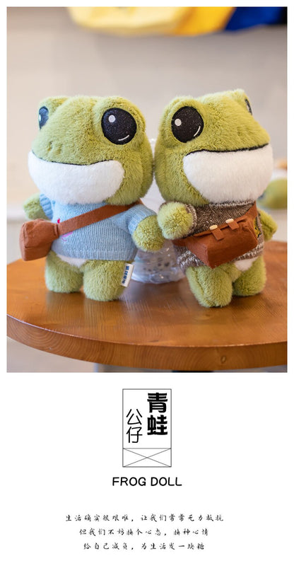 Finley the Mini Frog Plushie Collection - Kawaiies - Adorable - Cute - Plushies - Plush - Kawaii