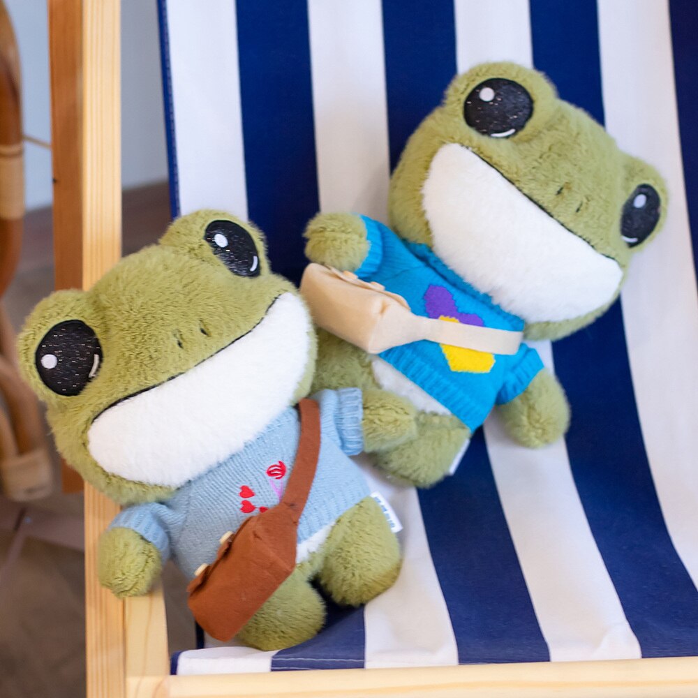 Finley the Mini Frog Plushie Collection - Kawaiies - Adorable - Cute - Plushies - Plush - Kawaii