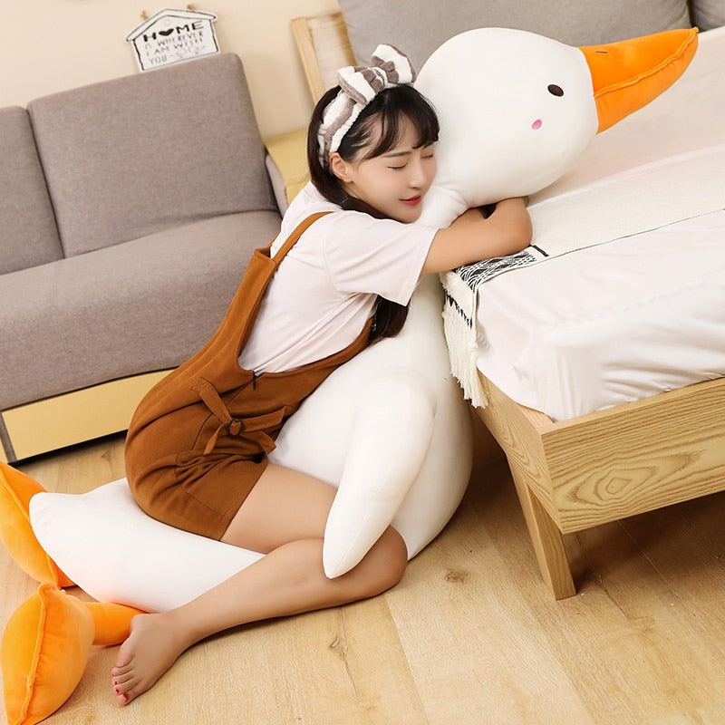 Flora the Swan Plushie - Kawaiies - Adorable - Cute - Plushies - Plush - Kawaii