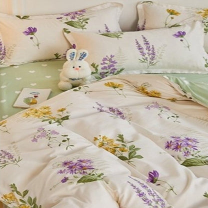 Floral Bedding Set - Kawaiies - Adorable - Cute - Plushies - Plush - Kawaii