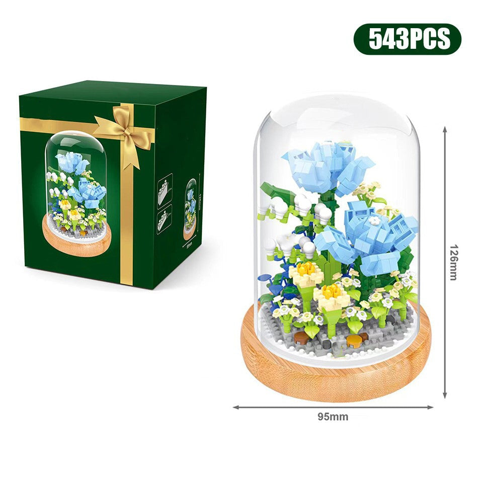 Floral Capsule Micro Building Set Collection - Kawaiies - Adorable - Cute - Plushies - Plush - Kawaii