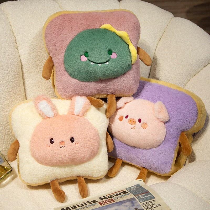 Fluffy Animal Toastie Plushie Hand Warmer Collection - Kawaiies - Adorable - Cute - Plushies - Plush - Kawaii