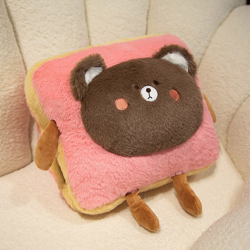 Fluffy Animal Toastie Plushie Hand Warmer Collection - Kawaiies - Adorable - Cute - Plushies - Plush - Kawaii