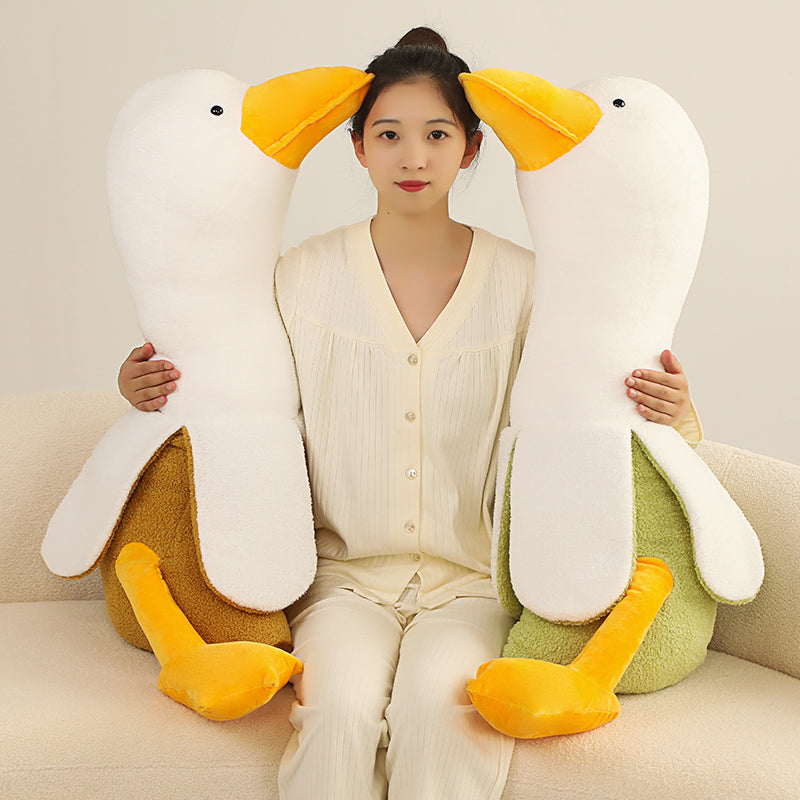 Fluffy Banana Duck Plushie - Kawaiies - Adorable - Cute - Plushies - Plush - Kawaii