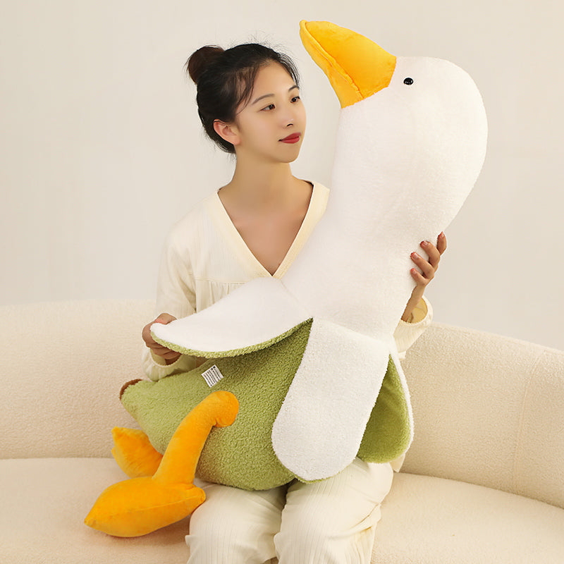 Fluffy Banana Duck Plushie - Kawaiies - Adorable - Cute - Plushies - Plush - Kawaii