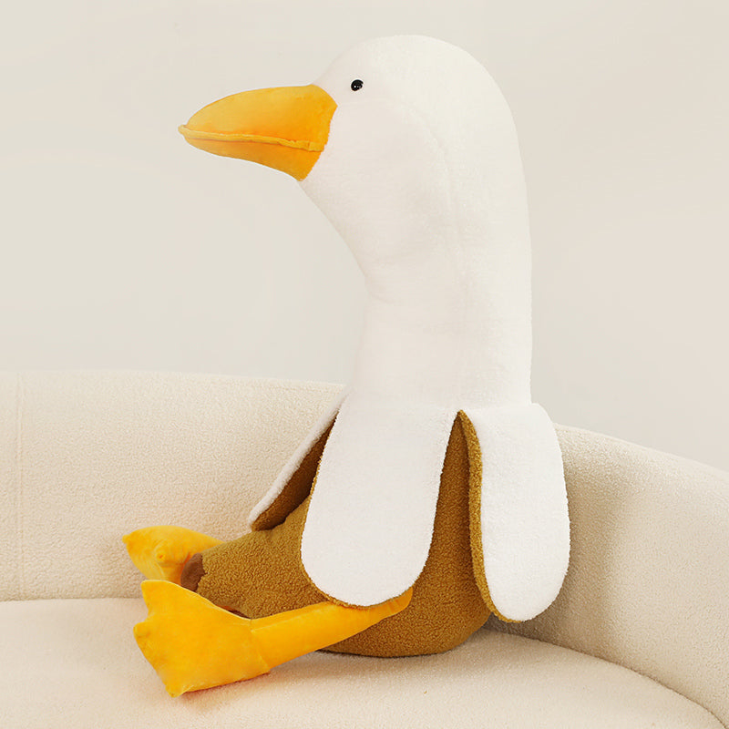 Fluffy Banana Duck Plushie - Kawaiies - Adorable - Cute - Plushies - Plush - Kawaii