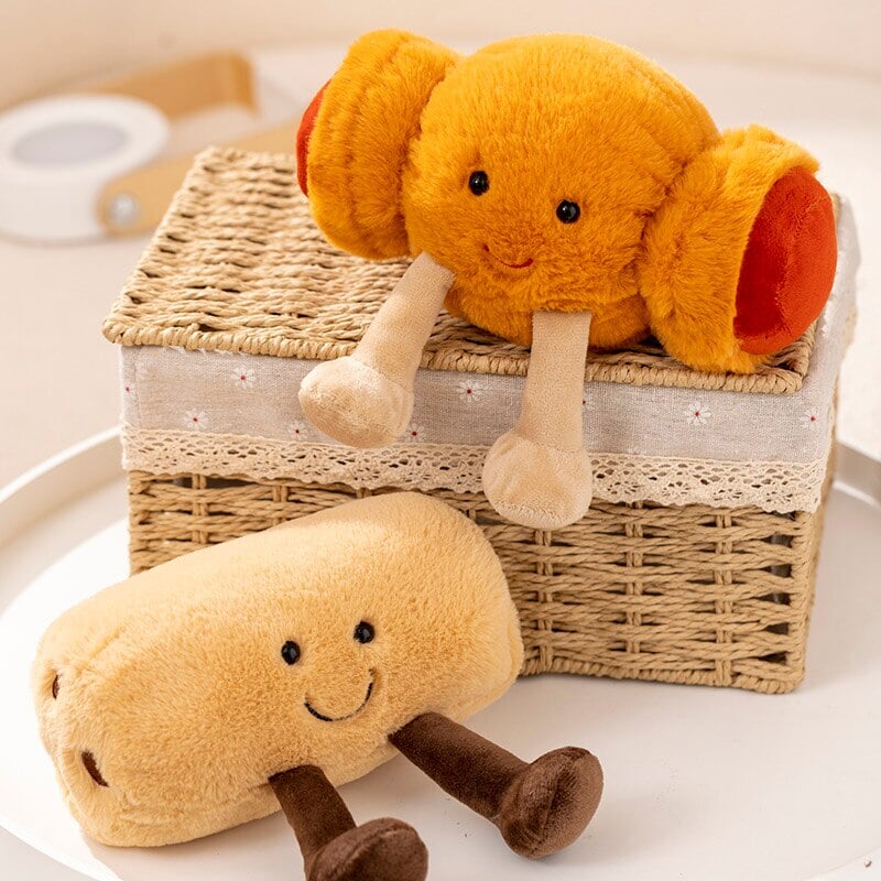 Fluffy Breakfast Bakery Plushie Collection - Kawaiies - Adorable - Cute - Plushies - Plush - Kawaii