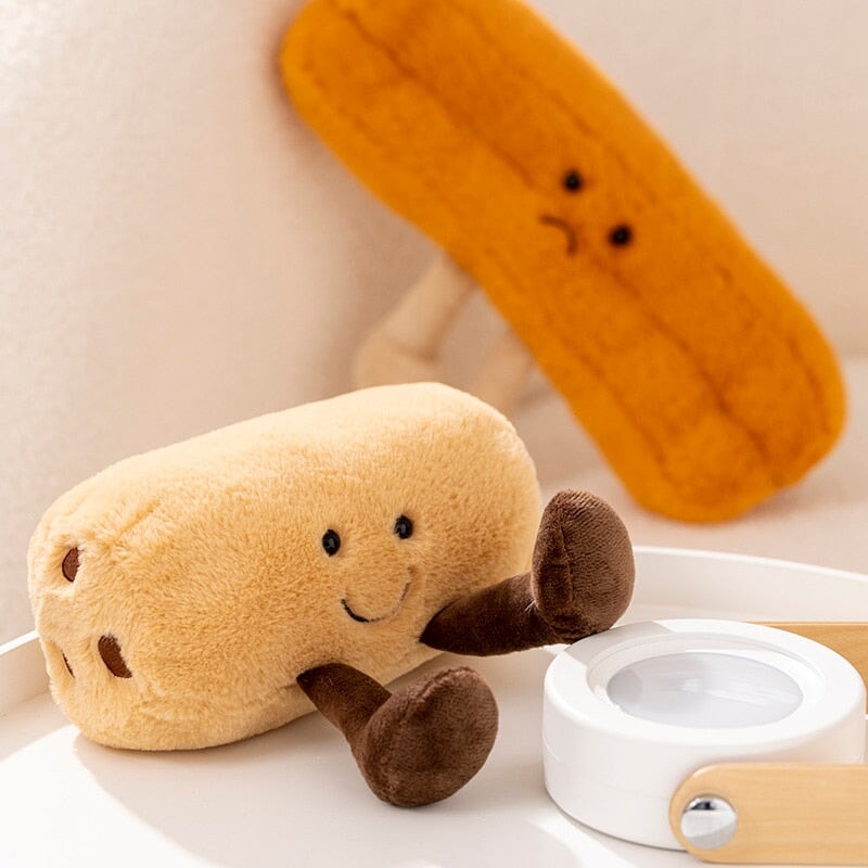 Fluffy Breakfast Bakery Plushie Collection - Kawaiies - Adorable - Cute - Plushies - Plush - Kawaii