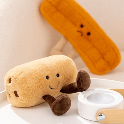 Fluffy Breakfast Bakery Plushie Collection - Kawaiies - Adorable - Cute - Plushies - Plush - Kawaii