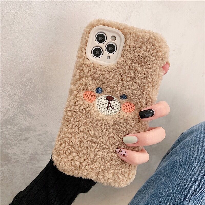 Fluffy shop phone case
