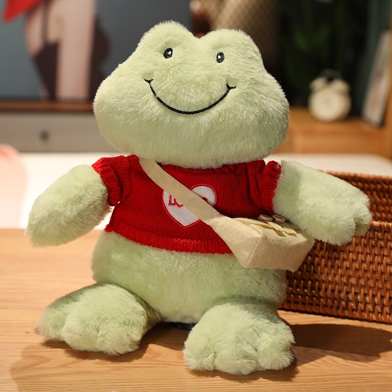Frog cuddly toy shop