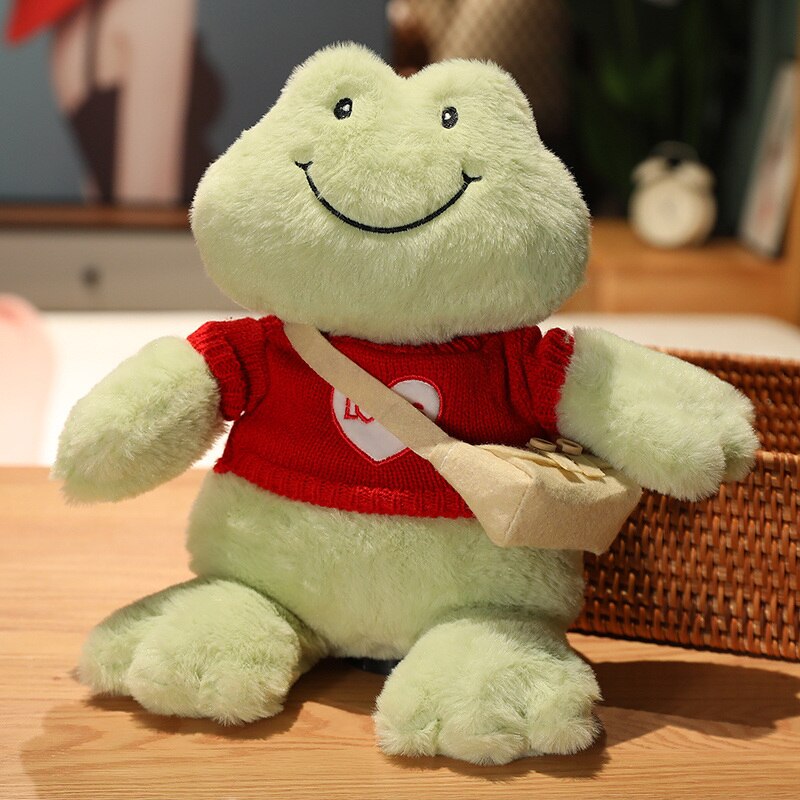 Fluffy Cheerful Frog Plushie Collection - Kawaiies - Adorable - Cute - Plushies - Plush - Kawaii