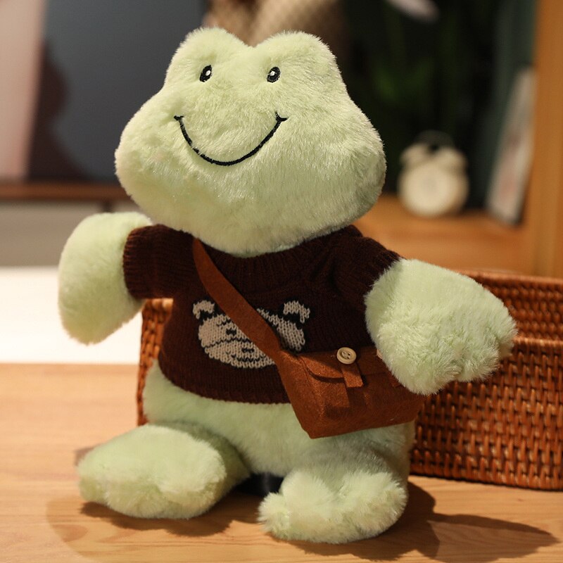 Fluffy Cheerful Frog Plushie Collection - Kawaiies - Adorable - Cute - Plushies - Plush - Kawaii
