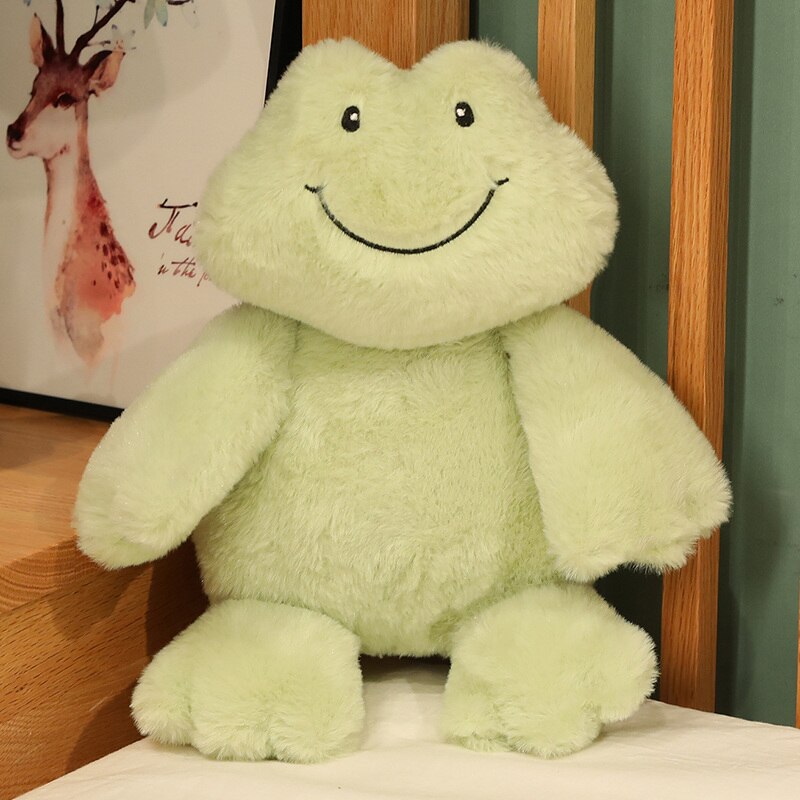 Fluffy Cheerful Frog Plushie Collection - Kawaiies - Adorable - Cute - Plushies - Plush - Kawaii