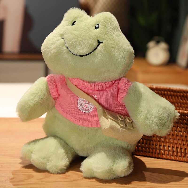 Fluffy Cheerful Frog Plushie Collection - Kawaiies - Adorable - Cute - Plushies - Plush - Kawaii