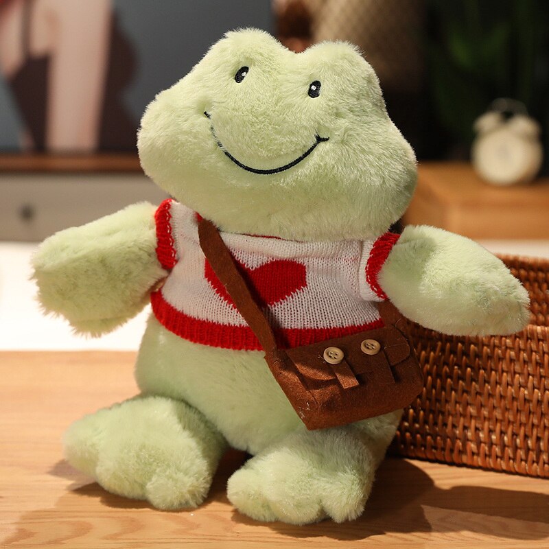 Fluffy Cheerful Frog Plushie Collection - Kawaiies - Adorable - Cute - Plushies - Plush - Kawaii