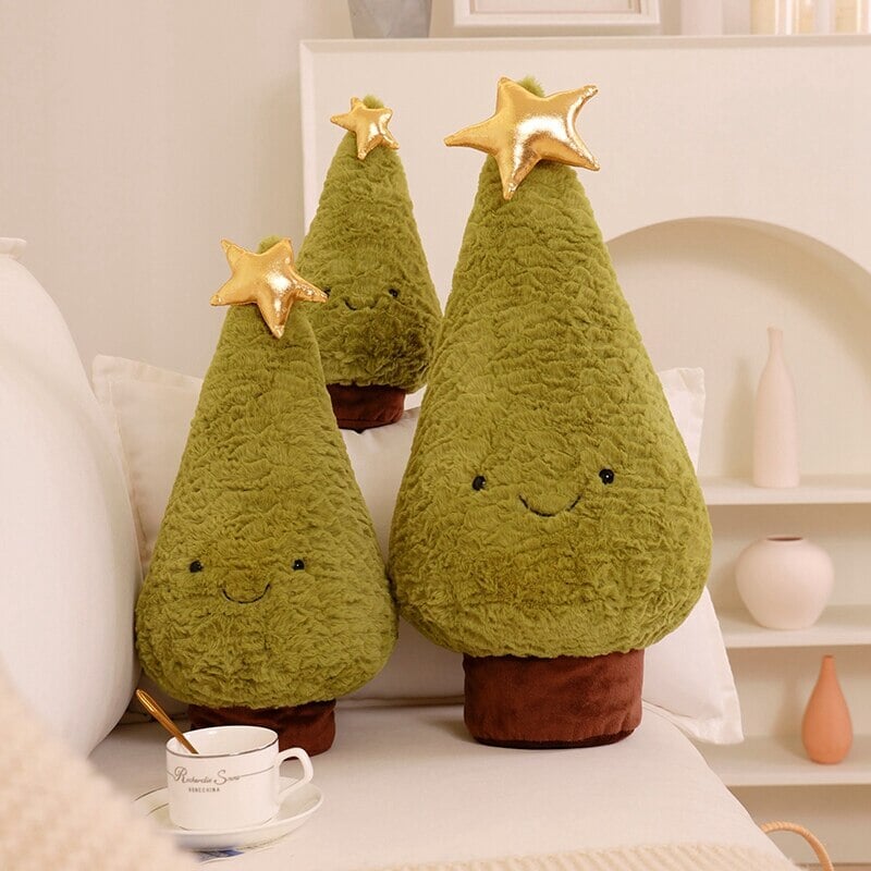 Plush christmas tree on sale