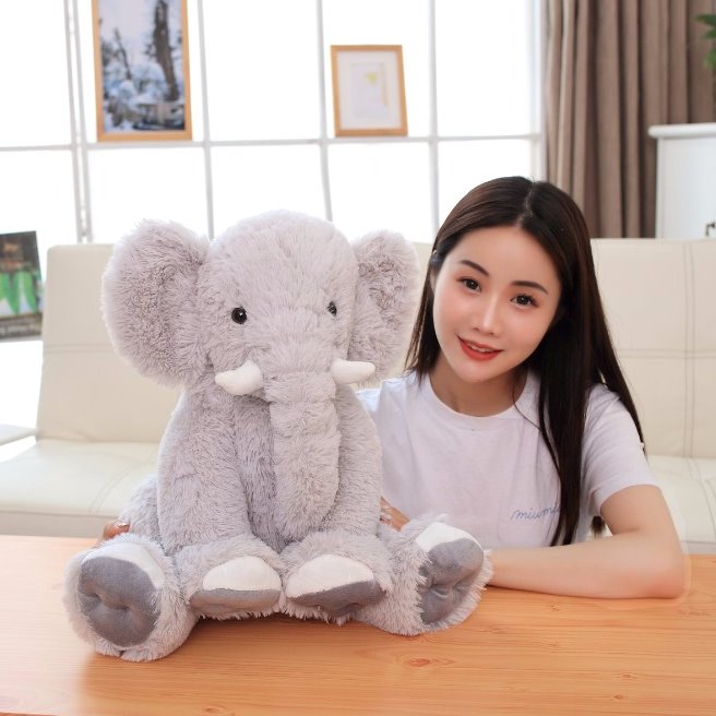 Fluffy Elephant Family - Kawaiies - Adorable - Cute - Plushies - Plush - Kawaii